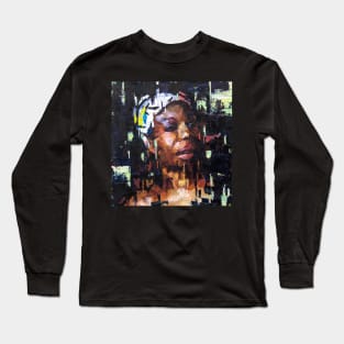 Solitude - Nina Simone Long Sleeve T-Shirt